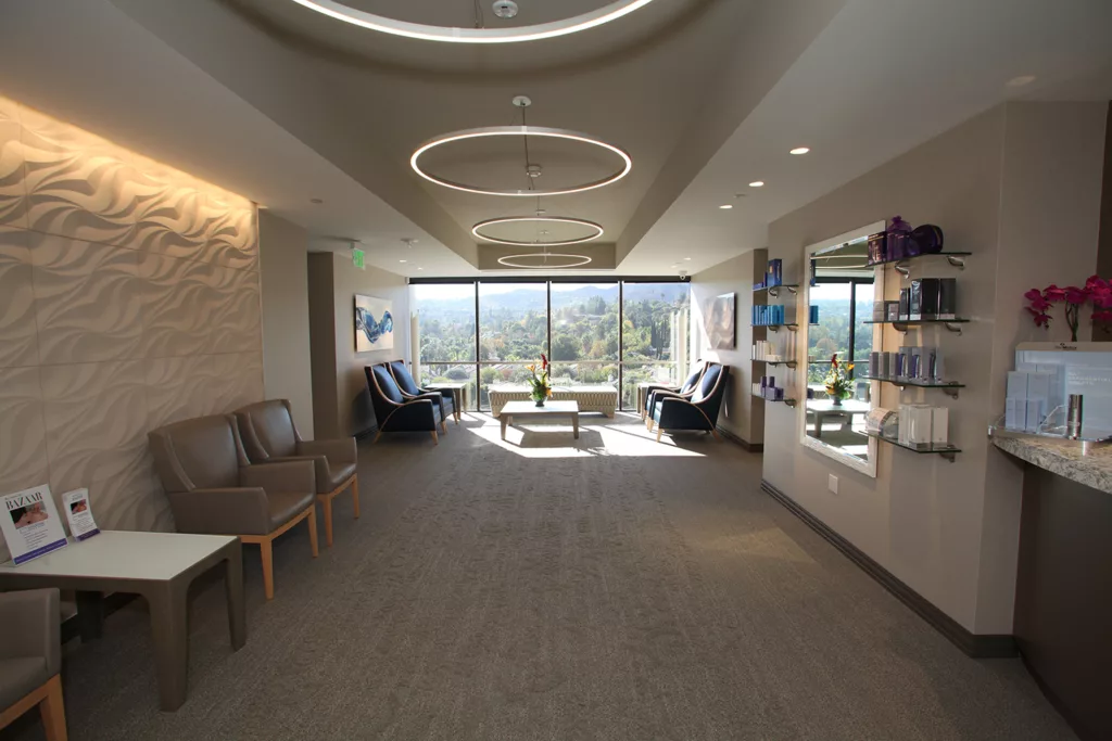 MedSpa practice lounge