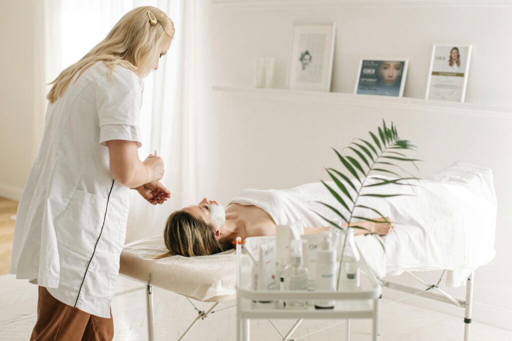 Spa services, not tax implications are usually what a seller worries about.