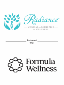Deal tombstone showing Radiance Medical Aesthetics & Wellness partnered with Formula Wellness in medspa sector