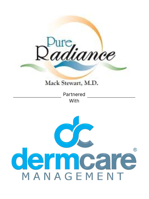Deal tombstone showing Pure Radiance Med Spa with DermCare in MedSpa sector.