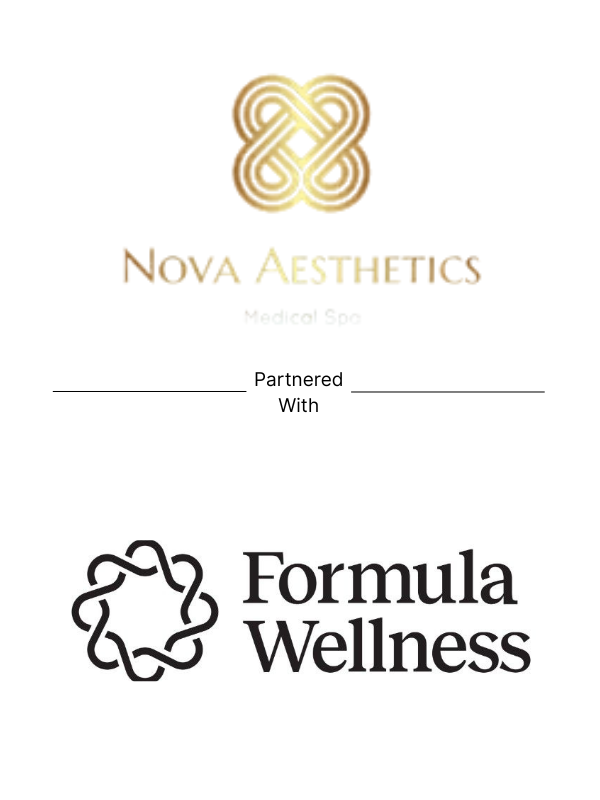 Deal tombstone showing Nova Aesthetics partnered with Formula Wellness in medspa sector